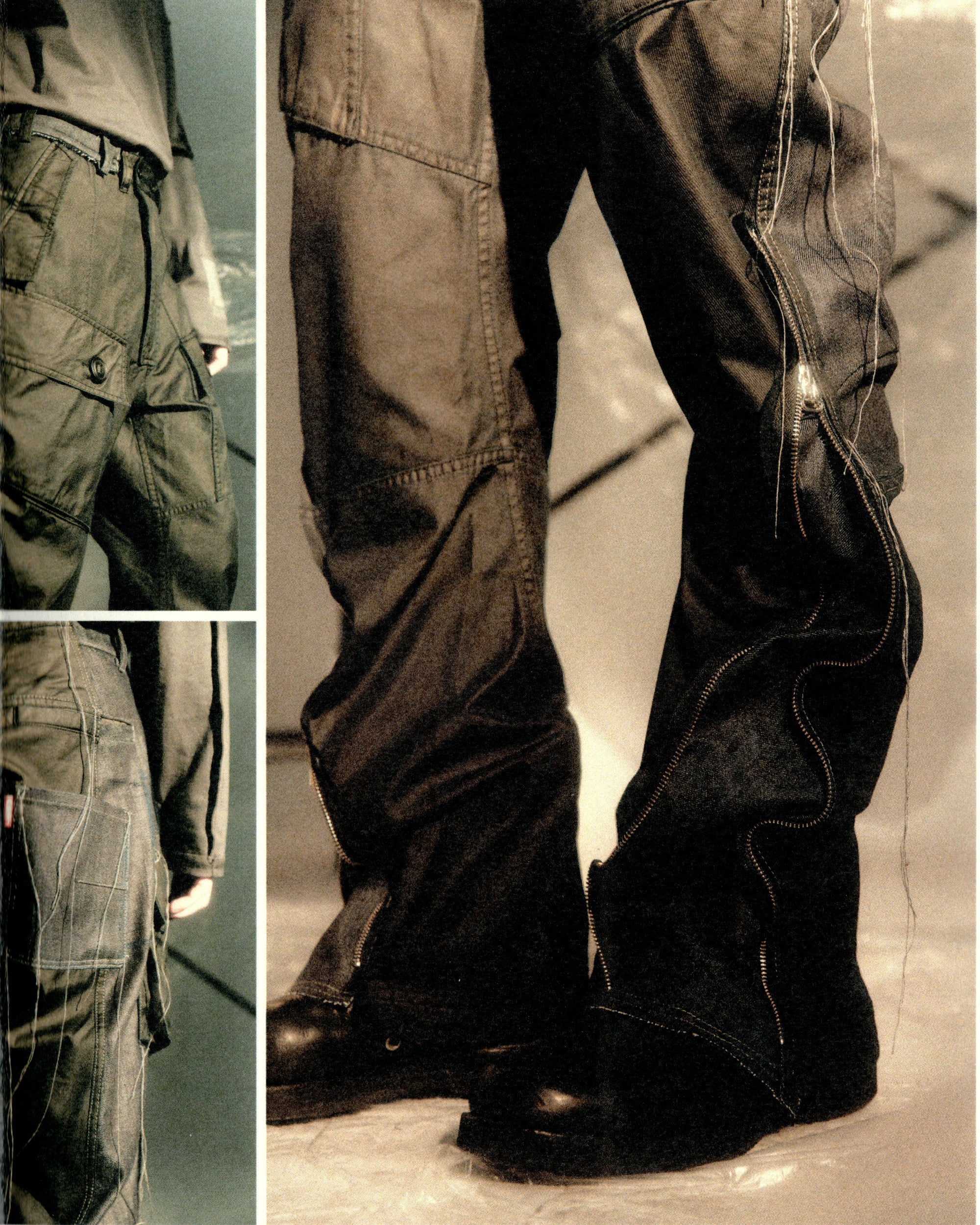 パンツ PDF channel guerrilla cargo denim black BPR-PL01 – Guerrilla-Group